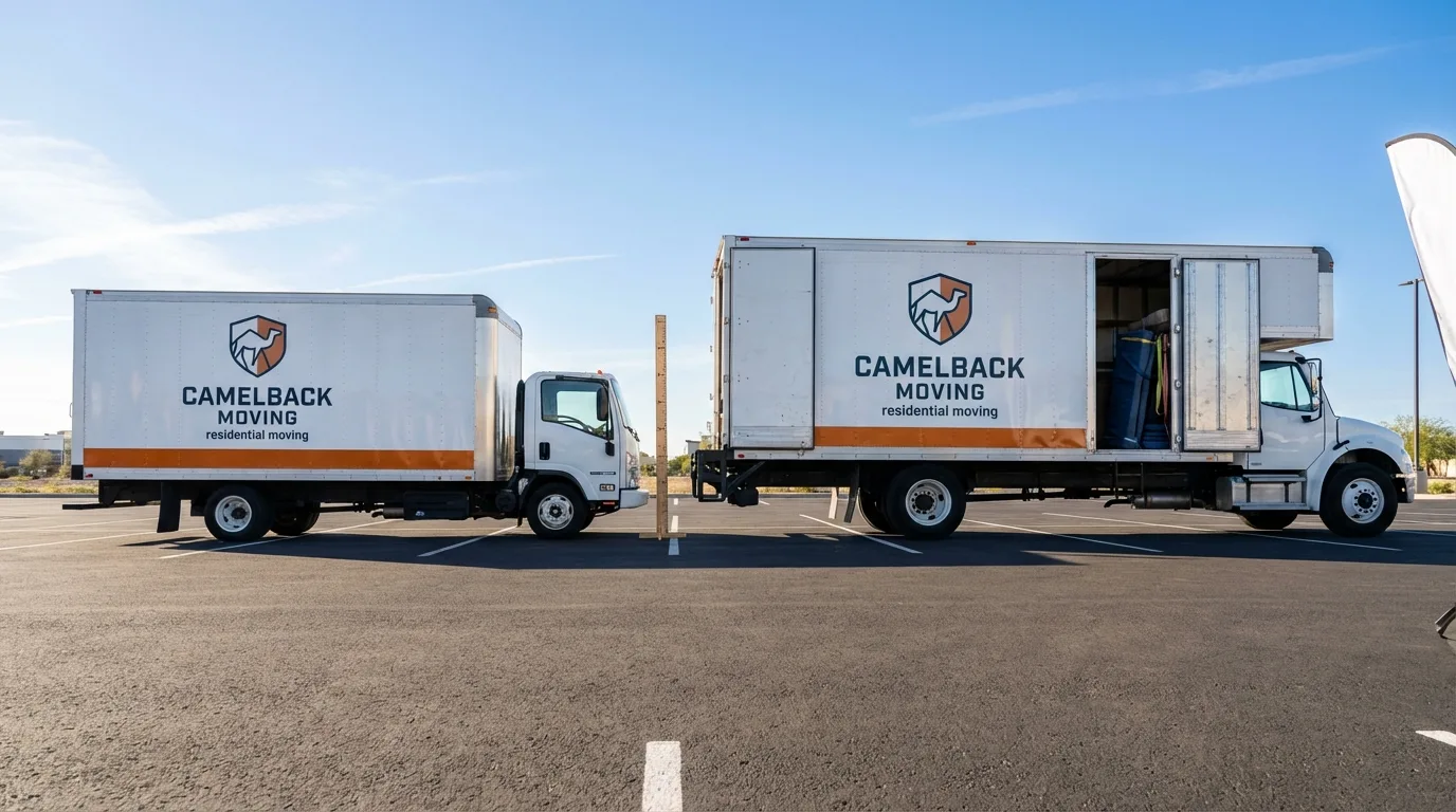 Moving truck size capacity guide in Chapman